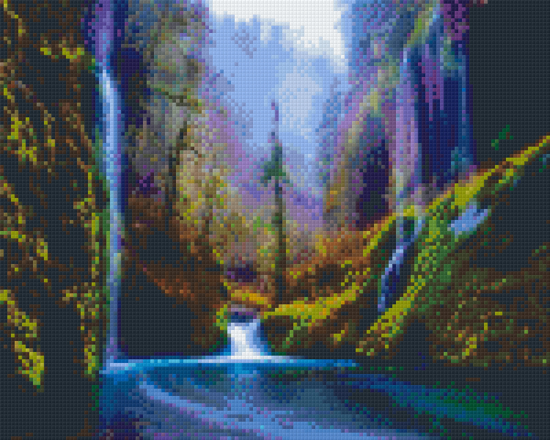 Serenity Nine [9] Baseplate PixelHobby Mini-mosaic Art Kit image 0
